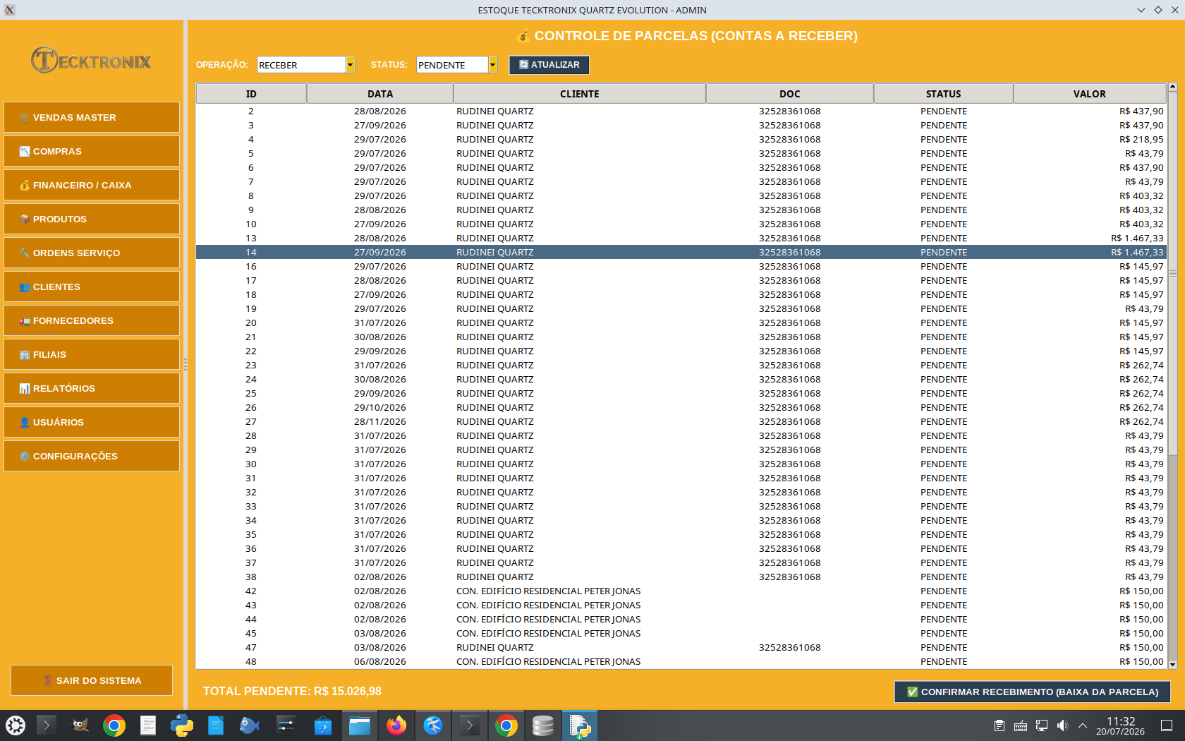 FINANCEIRO